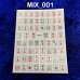 Mahjong Nail Decals
